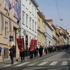 [VIDEO] Korizmena procesija ulicama Zagreba